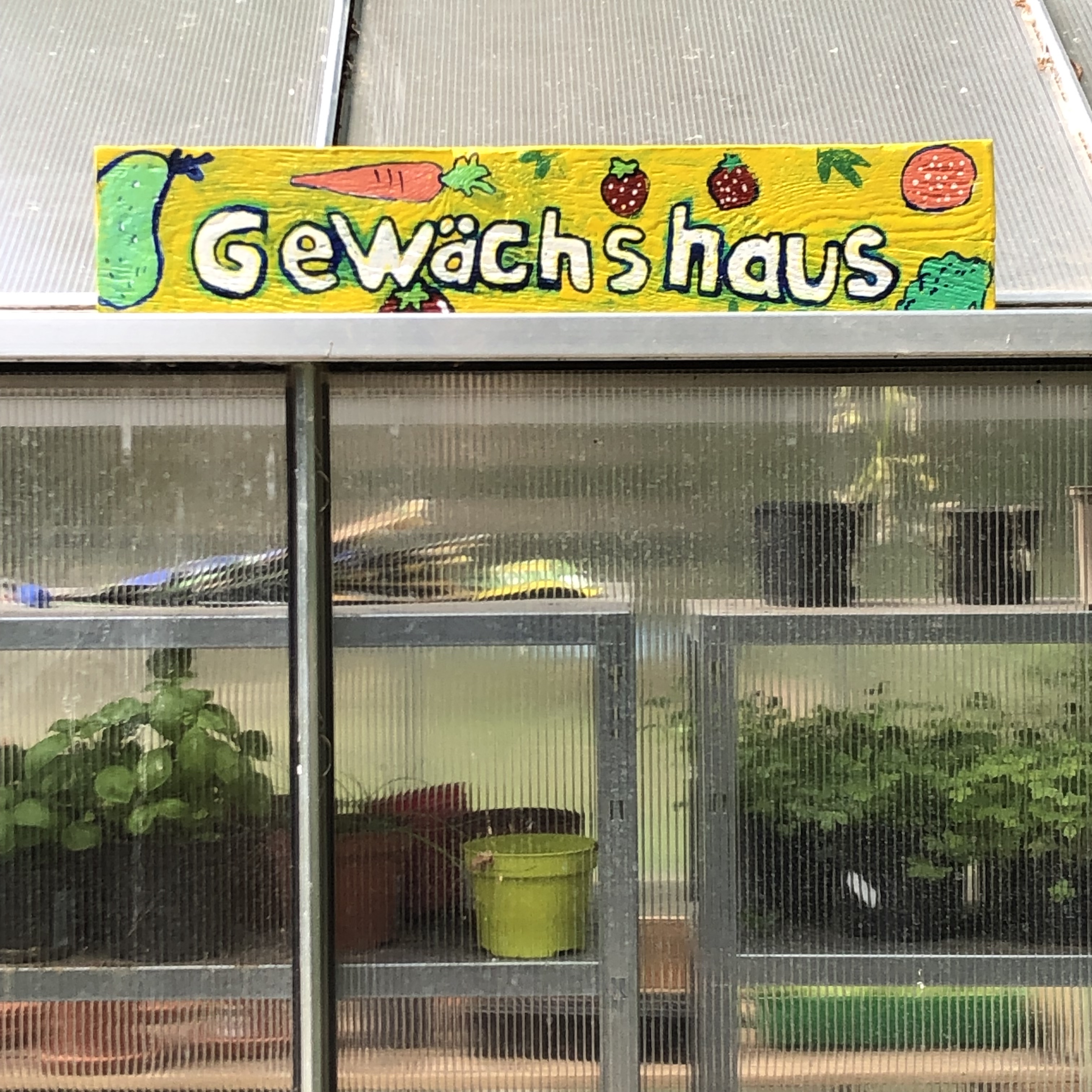 Gartenschild Gartenschild